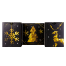 CUBE FOLD - GOLDEN DEER Adventskalender mit Schminke - Würfel Kosmetik Frauen Weihnachtskalender