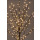 Lichterbaum 200 LED warmweiß 150 cm - Silhouette beleuchteter Baum Weihnachtsbeleuchtung innen & außen