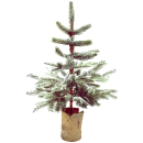 Künstlicher Weihnachtsbaum mit Schnee 75 cm -...