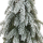 Künstlicher Weihnachtsbaum mit Schnee 75 cm - Weihnachsdeko Tannenbaum Christbaum