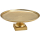 Goldene Etagere - Großer Deko Teller GOLD aus Aluguss 39x39x14cm