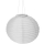 Solar Lampion weiß - Regenfeste Solarlampe - Hochzeit Fest & Gartenbeleuchtung - Laterne LED 28-40cm