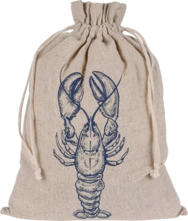 Türstopper MARITIM - Deko Jutesack mit Meeresbewohner Aufdruck 1kg 18x8x20cm Hummer