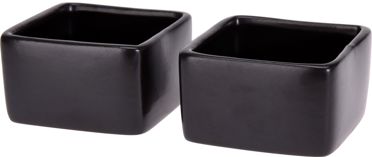2er Set Dipschalen aus Porzellan - Schälchen für Aufstrich Dip &amp; , 4,99