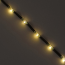 Lichterkette mit im Kabel integrierten LED - warmweiß innen & außen 8 Funktionen IP44