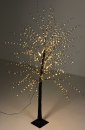 Lichterbaum 840 LED warmweiß 180 cm - beleuchteter Baum Silhouette Weihnachtsbeleuchtung innen & außen