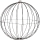 LED Ball - Extra Warmweiß - Leuchtkugel zum Hängen - Weihnachtsbeleuchtung inkl. Timer innen & außen Ø: 50 cm - 320 LED