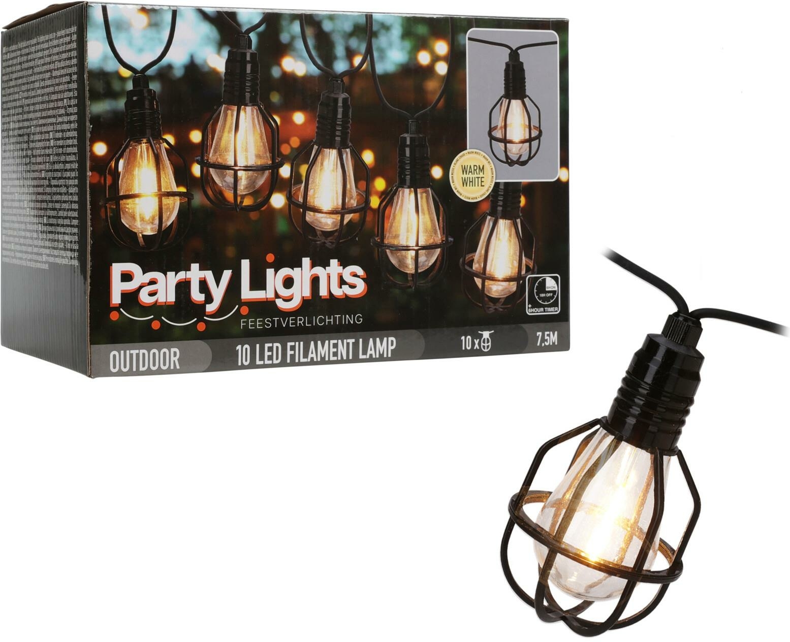 Tigerden Lichterkettenständer 3m – Robust & Höhenverstellbar Für Garten, Terrasse & Partys