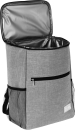 Hochwertiger Kühlrucksack 20 L - 30x19x42cm Kühl Rucksack Picknickrucksack Picknicktasche Grau