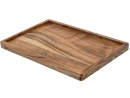 Dekotablett aus Akazienholz 20x30x2cm - Holztablett...