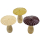 Pilze aus Holz und Metall - 3er Set - Herbstdeko Dekopilze Dekoration Pilz