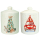 Keramik Vorratsdose RETRO mit Deckel - Keksdose Plätzchendose Weihnachten 10x14cm