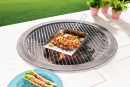 Gelochte Grillplatte PALA - Griff abnehmbar - Grillschippe Edelstahl Grillpfanne 25x5cm