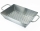 XXL Grillkorb BUCO aus Edelstahl 33 x 24 x 8 cm - Grillaufsatz Garkorb Metall