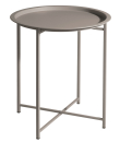 Outdoor Beistelltisch LYKKE klappbar - Ø: 48 cm H:...