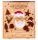 SANTA BOOK Body Care Adventskalender für Männer 2026 - Körperpflege Weihnachtskalender zum Aufklappen