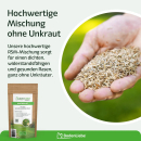 BodenLiebe Rasenblitz Nachsaat - keimsichere Rasensaat Rasensamen - starkes & schnelles Wachstum - kräftig grüner Rasen