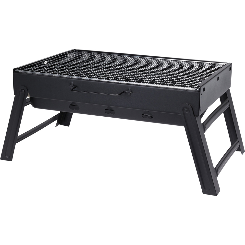 Klappbarer Grill fr Holzkohle - Camping & Picknick Holzkohlegril, 17,99