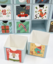 Adventskalender zum befüllen aus Papier mit 24...