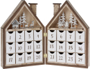 Adventskalender zum befüllen aus Holz mit...