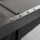 Wandpergola „AURIS“ – Moderner Sonnenschutz für die Terrasse, 3 x 3 m Anthrazit