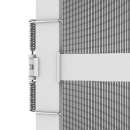 Teleskop Fliegengitter für Tür - Premium Insektenschutz Bausatz ohne Sägen - 100 x 210 cm